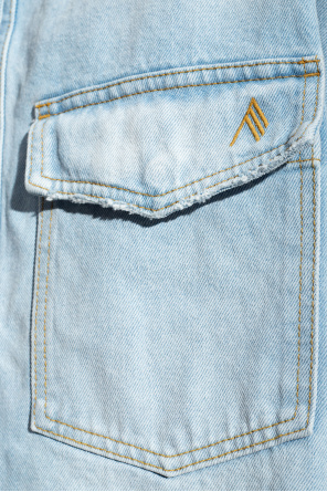 The Attico Jeansowa koszula typu ‘oversize’