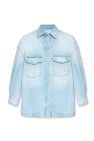 The Attico Oversize denim shirt