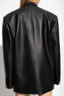 The Attico Oversize leather blazer