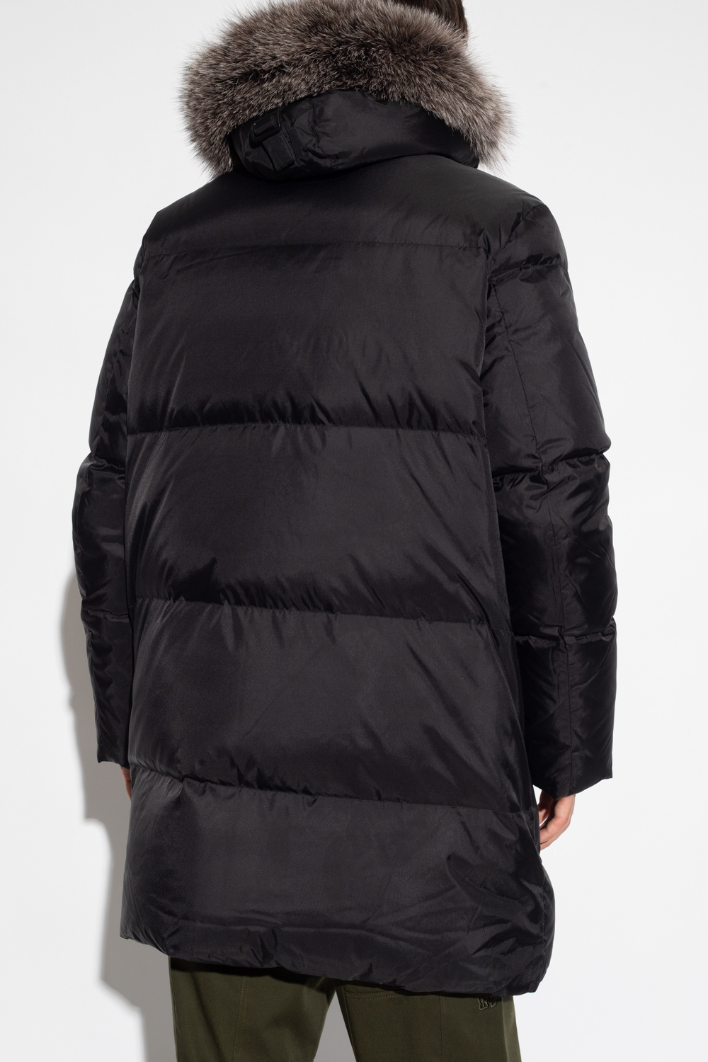 Yves Salomon Down jacket with logo