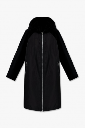 Reversible wool coat od Yves Salomon