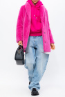 Yves Salomon PINK Short wool coat