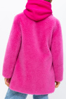 Yves Salomon PINK Short wool coat