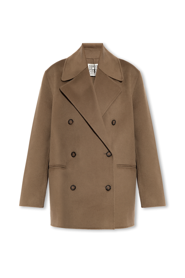 Double-breasted wool coat od TOTEME