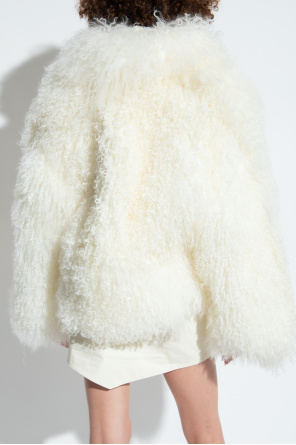 The Attico Short fur coat
