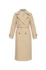 Dries Van Noten beige Trench coat with belt