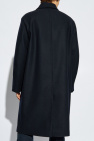 Dries Van Noten NAVY BLUE Woolen coat