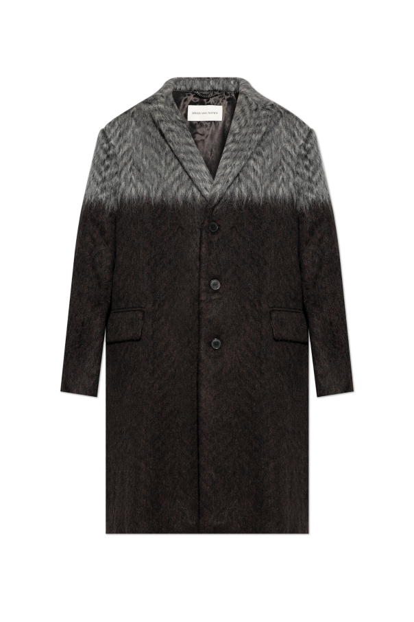 Dries Van Noten Coat with mohair finish