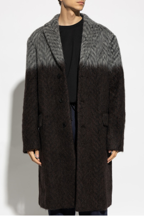 Dries Van Noten Coat with mohair finish