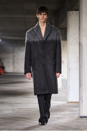 Dries Van Noten Coat with mohair finish