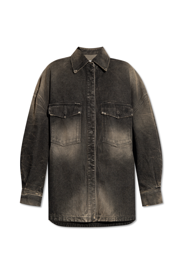 Oversize denim jacket od The Attico