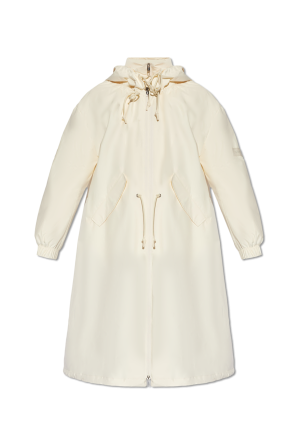 Two-layered coat with hood od Yves Salomon