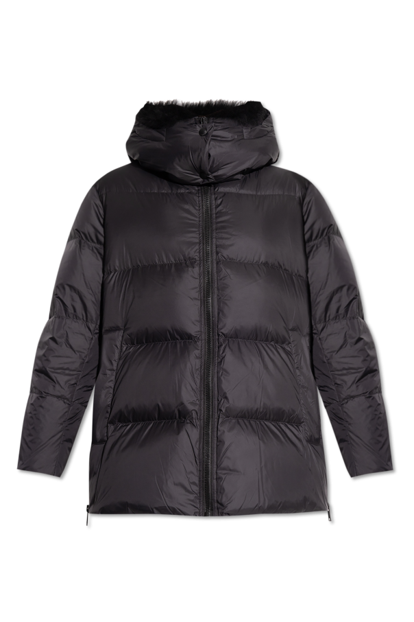 Yves salomon del Jacket with detachable hood