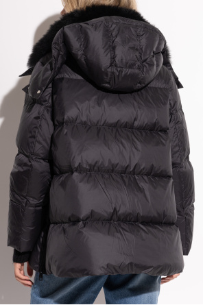 Yves salomon del Jacket with detachable hood