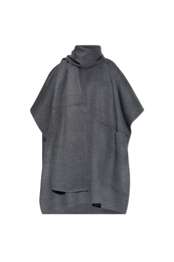 Poncho with detachable collar, zdjęcie 1 Poncho with detachable collar od TOTEME