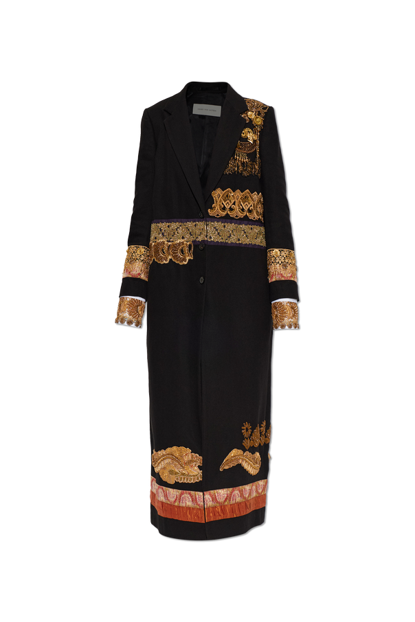 ‘Richy’ Coat with Embellishments od Dries Van Noten