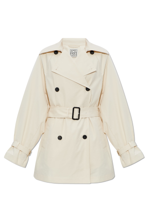 Trench coat with belt