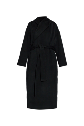 Wool Coat with Hood