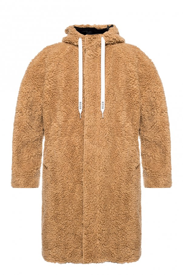 MSGM Fur coat