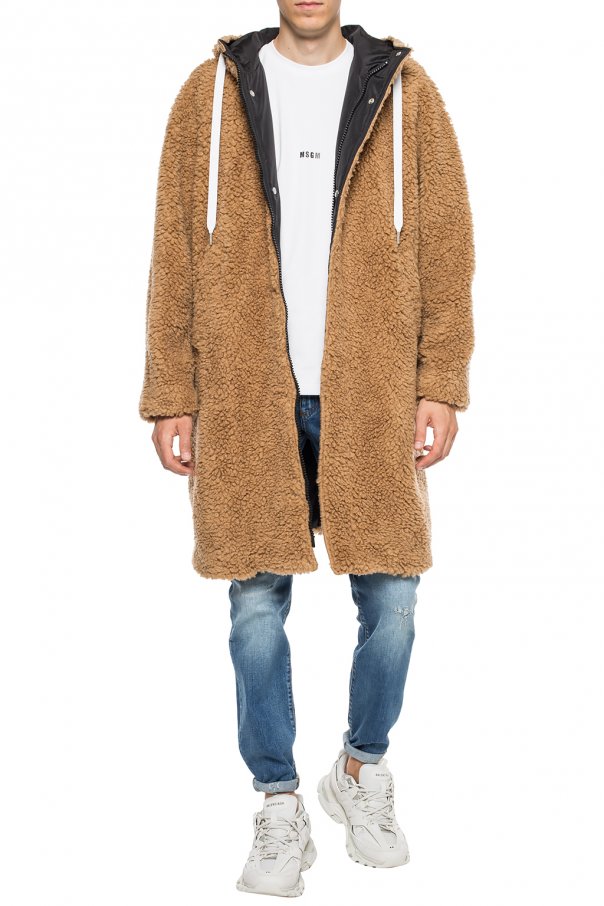 MSGM Fur coat