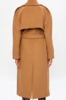 MSGM Belted wool coat