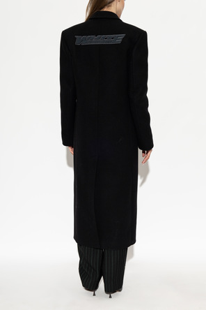 Off-White Palton din lână