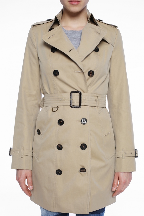 Brown 'The Sandringham' double-breasted trench coat Burberry - Vitkac HK