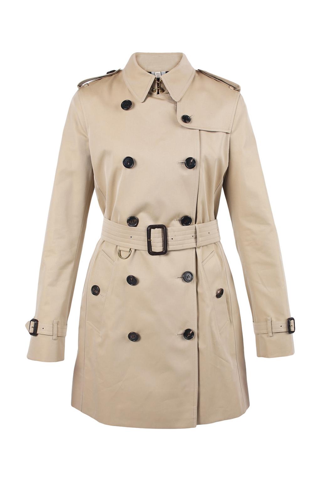 Brown 'The Kensington' Double-Breasted Trench Coat Burberry - Vitkac Italy