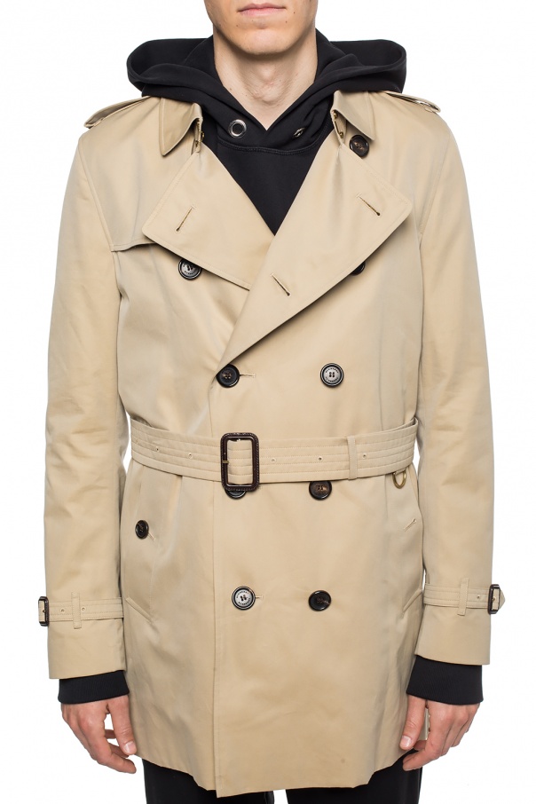 Beige Double-Breasted 'Kensington' Trench Coat Burberry - Vitkac Slovakia