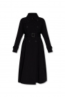 Emporio Armani BLACK Double-breasted trench coat