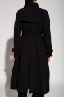 Emporio Armani BLACK Double-breasted trench coat