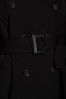 Emporio Armani BLACK Double-breasted trench coat