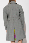 Emporio striped armani Checked coat