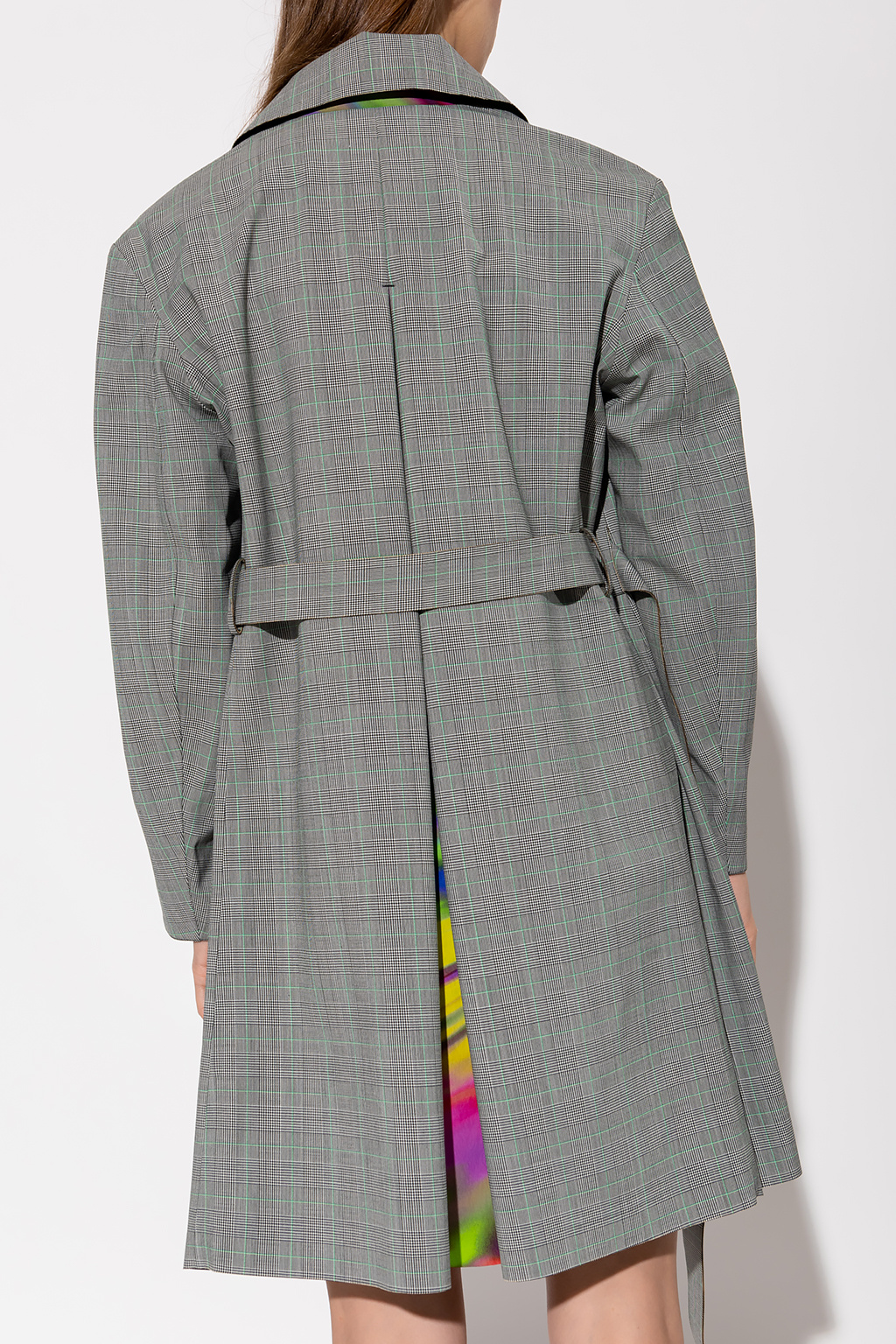 Emporio Armani Checked coat