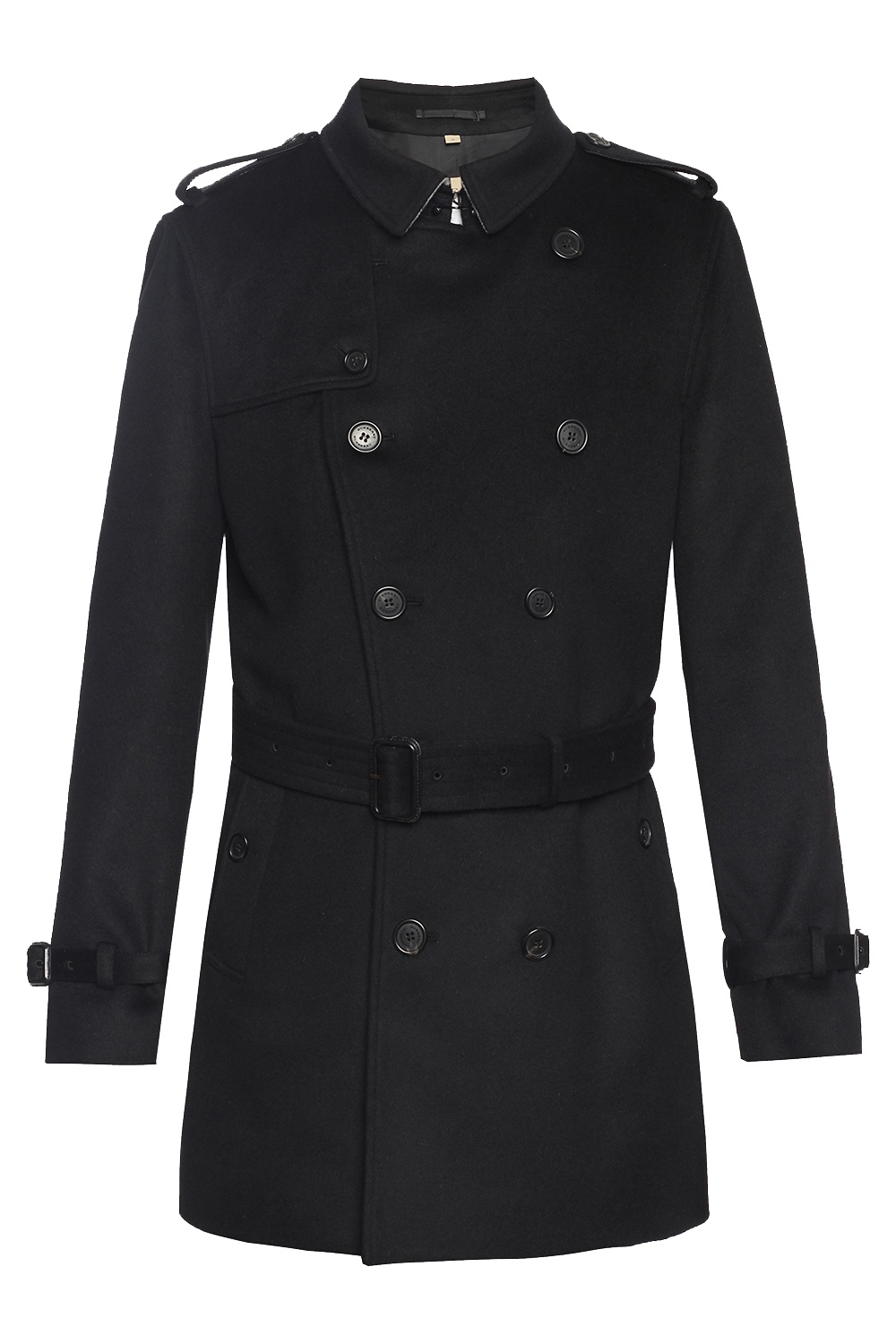Black 'The Kensington' double-breasted trench coat Burberry - Vitkac France