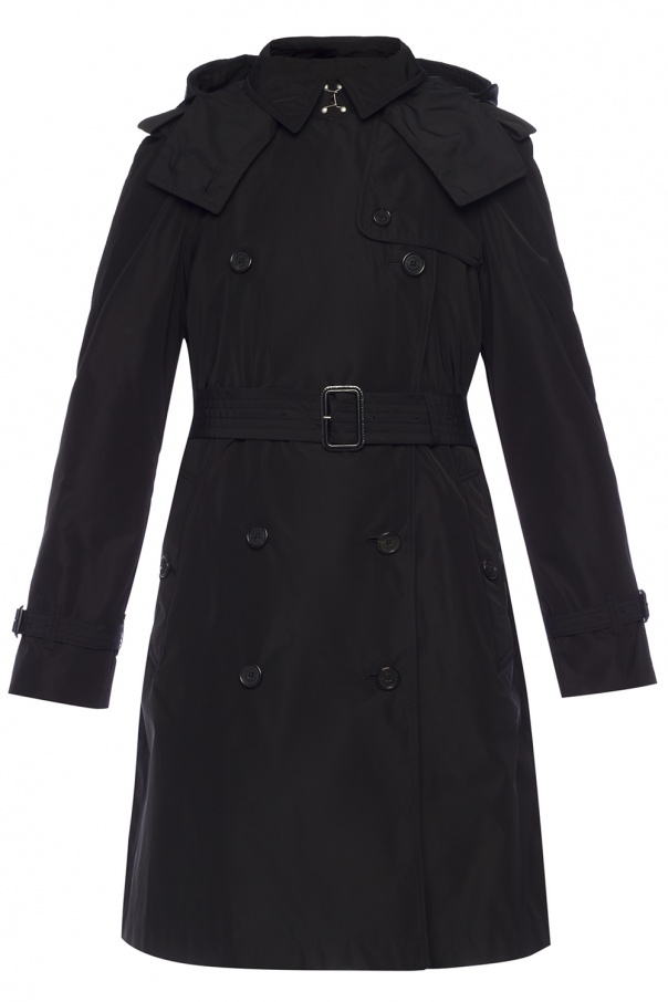 Black 'Amberford' double-breasted trench coat Burberry - Vitkac GB