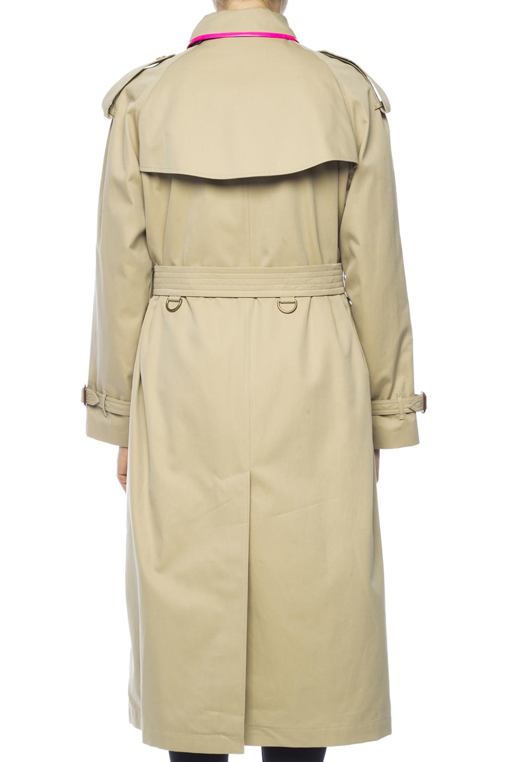 Brown Double-breasted trench coat Burberry - Vitkac France