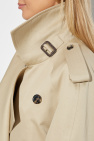 Courrèges beige Double-breasted trench coat