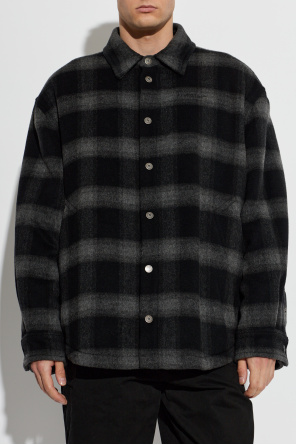 Off-White Wełniana kurtka