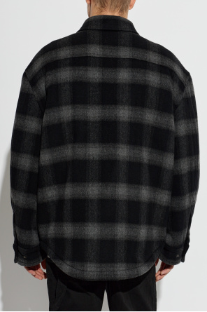 Off-White Wełniana kurtka