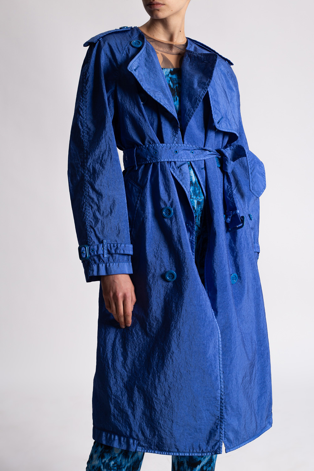 Burberry Single-vented coat