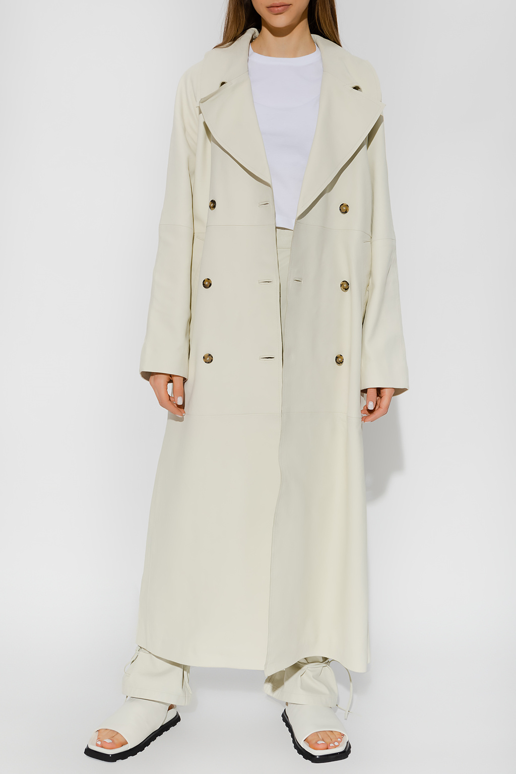 HERSKIND ‘Lunar’ leather coat