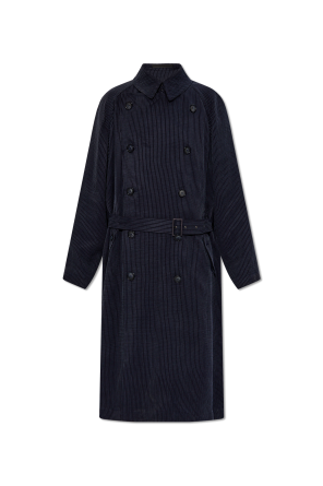 ‘sustainable’ collection trench coat od Giorgio Armani
