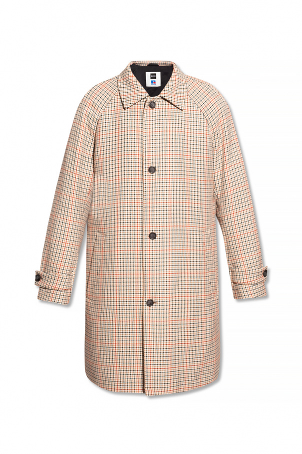 See how to wear Check coat