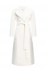 Michael Kors WHITE Notch lapel coat
