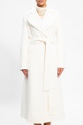 Michael Kors WHITE Notch lapel coat
