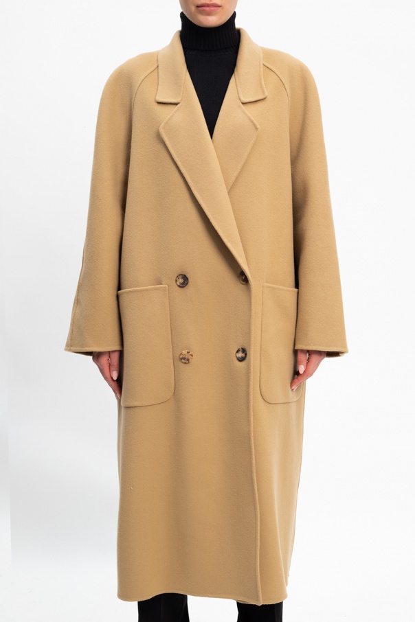 michael kors double breasted wool coat