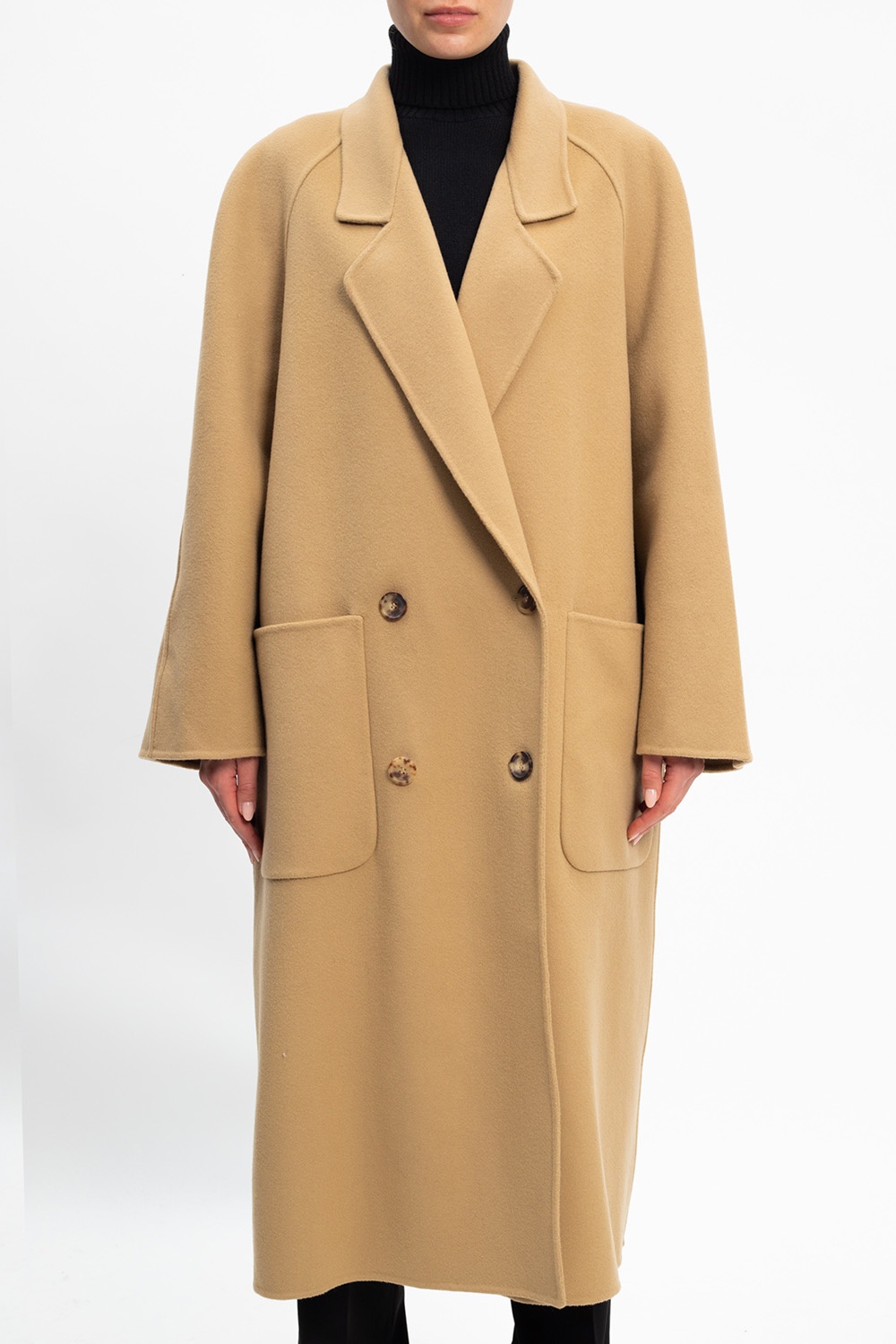 michael kors double breasted coat
