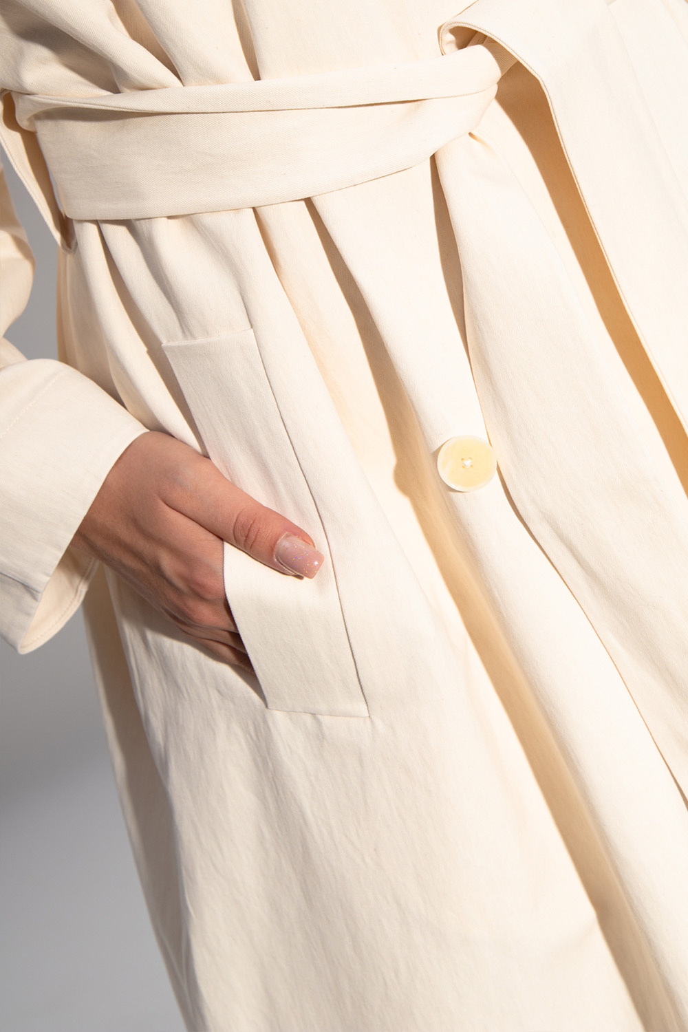 The Row Oversize double-breasted trench coat