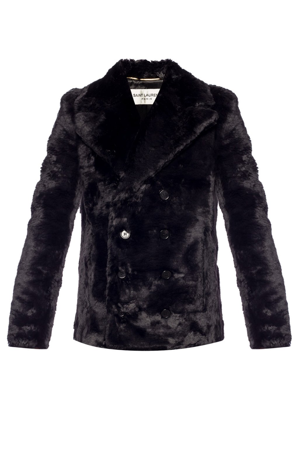 saint laurent fur coat